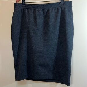 Liz Claiborne Gray Pencil Skirt XL
